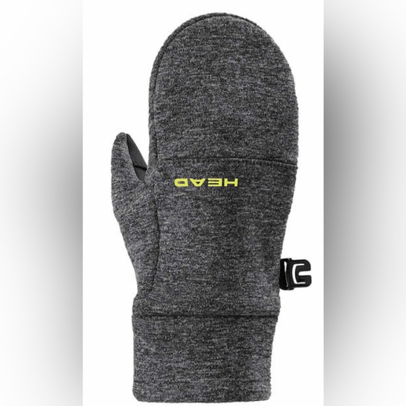 HEAD Kids’ Touchscreen Mittens-Gray/ Size: XS (NWT) - Picture 2 of 8